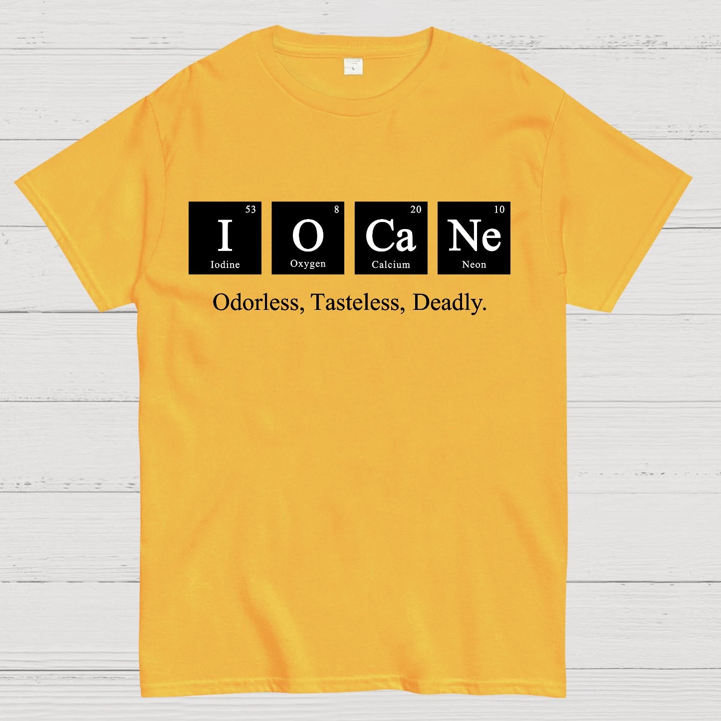 Iocane Odorless Tasteless Deadly Geek T-Shirt