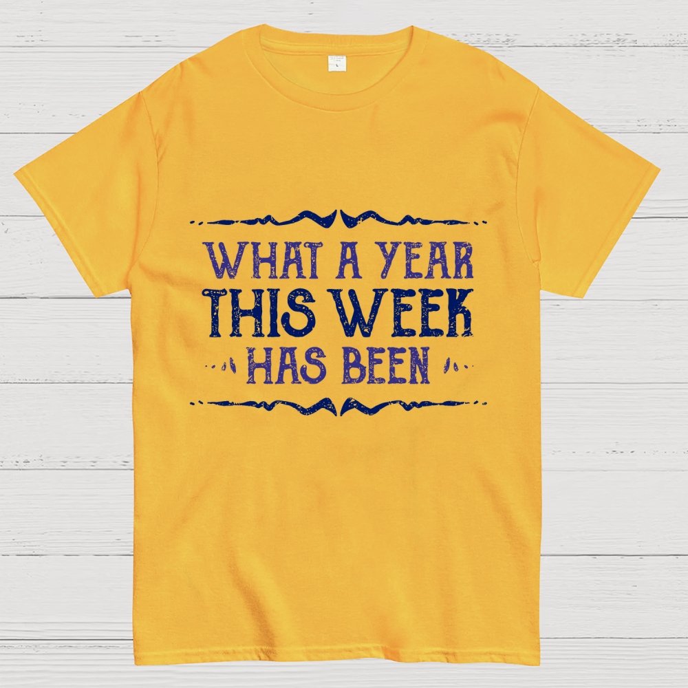 What A Year Geek T-Shirt