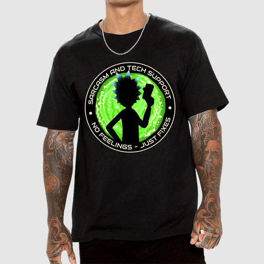 Sarcasm And Tech Support Scientist Geek T-Shirt