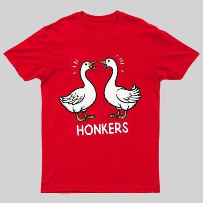 Honkers Funny Goose Geeky T-Shirt