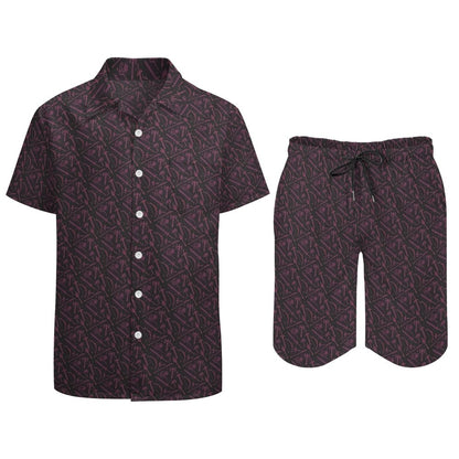 Medieval Weapons Hawaiian Shirt Set