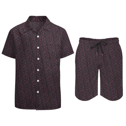 Medieval Weapons Hawaiian Shirt Set