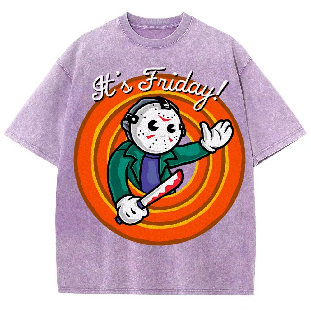 It's Friday Vintage Distressed T-shirt