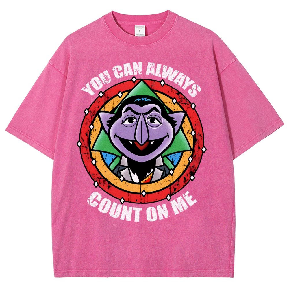 Count On Me Vintage Distressed T-shirt