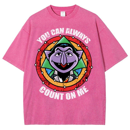 Count On Me Vintage Distressed T-shirt