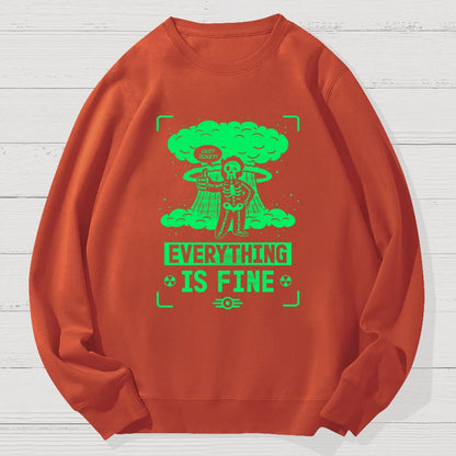 Nuclear Boy Geek Cotton Sweatshirt