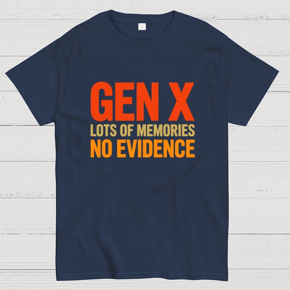 Gen-X Lots Of Memories Geek T-Shirt