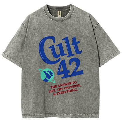 Cult 42 Vintage Distressed T-shirt