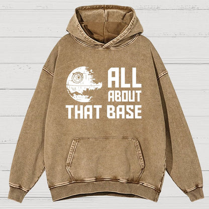 All About That Base Geeks Vintage Distressed Hoodie
