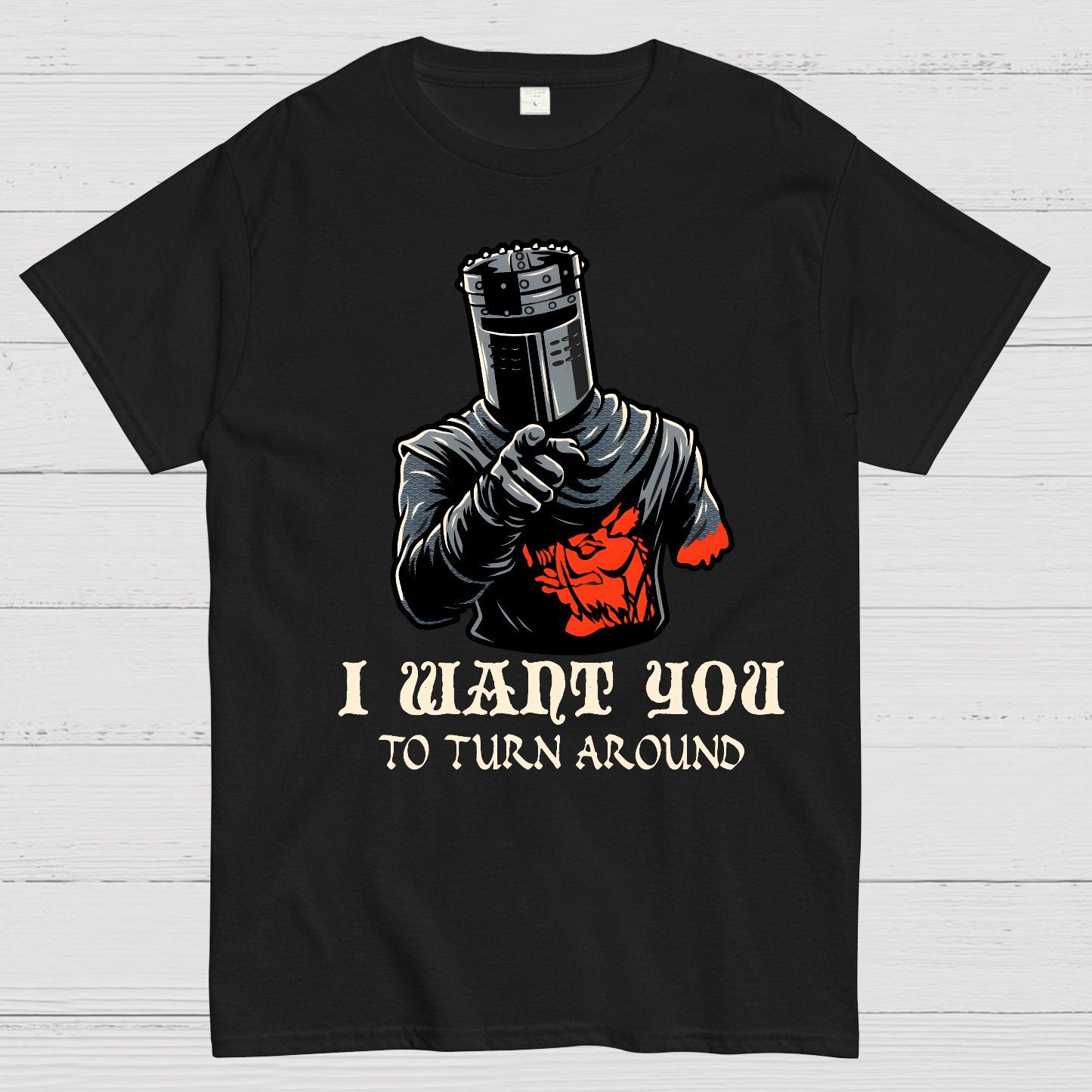 I Want You To Turn Around Geek T-Shirt