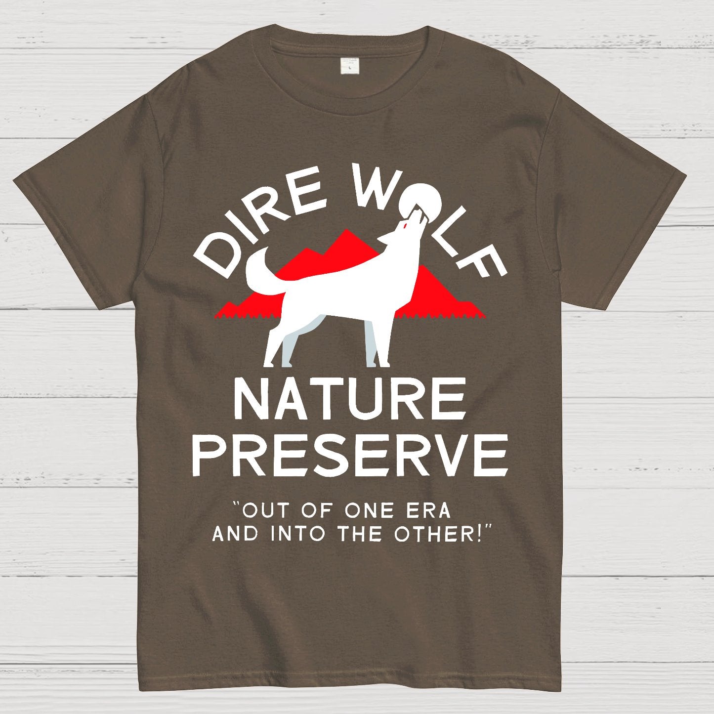 Mystic Wolf Nature Preserve Geek T-Shirt