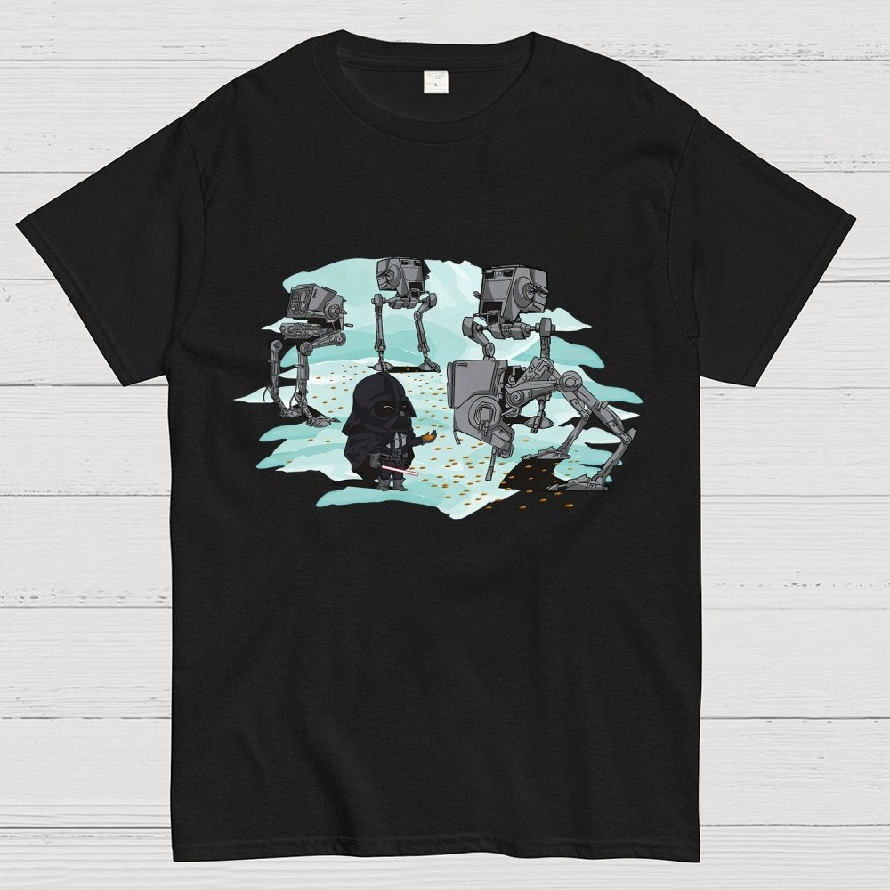 Das Feeds The Robotic Bird Geek T-Shirt