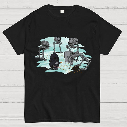 Das Feeds The Robotic Bird Geek T-Shirt