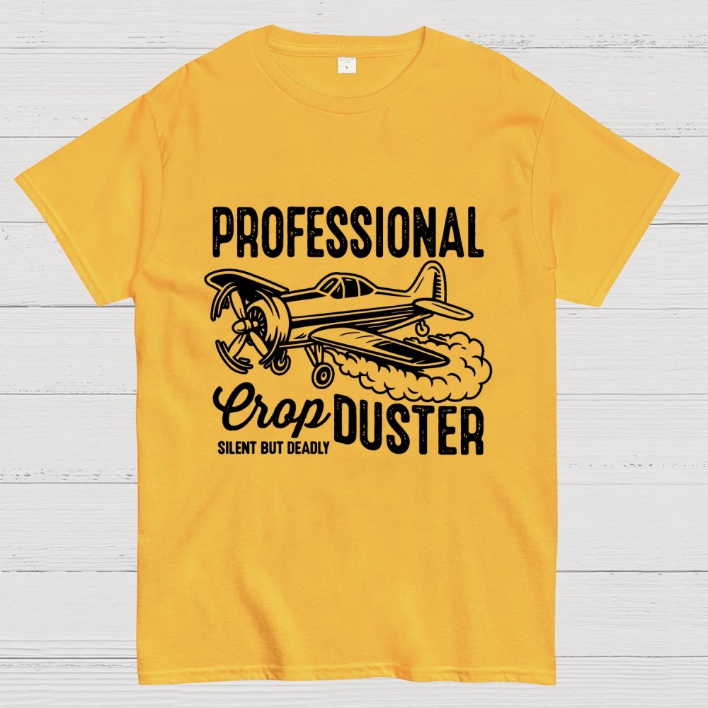 CropDUSTER SILENT BUT DEADLY Unisex Geek T-Shirt