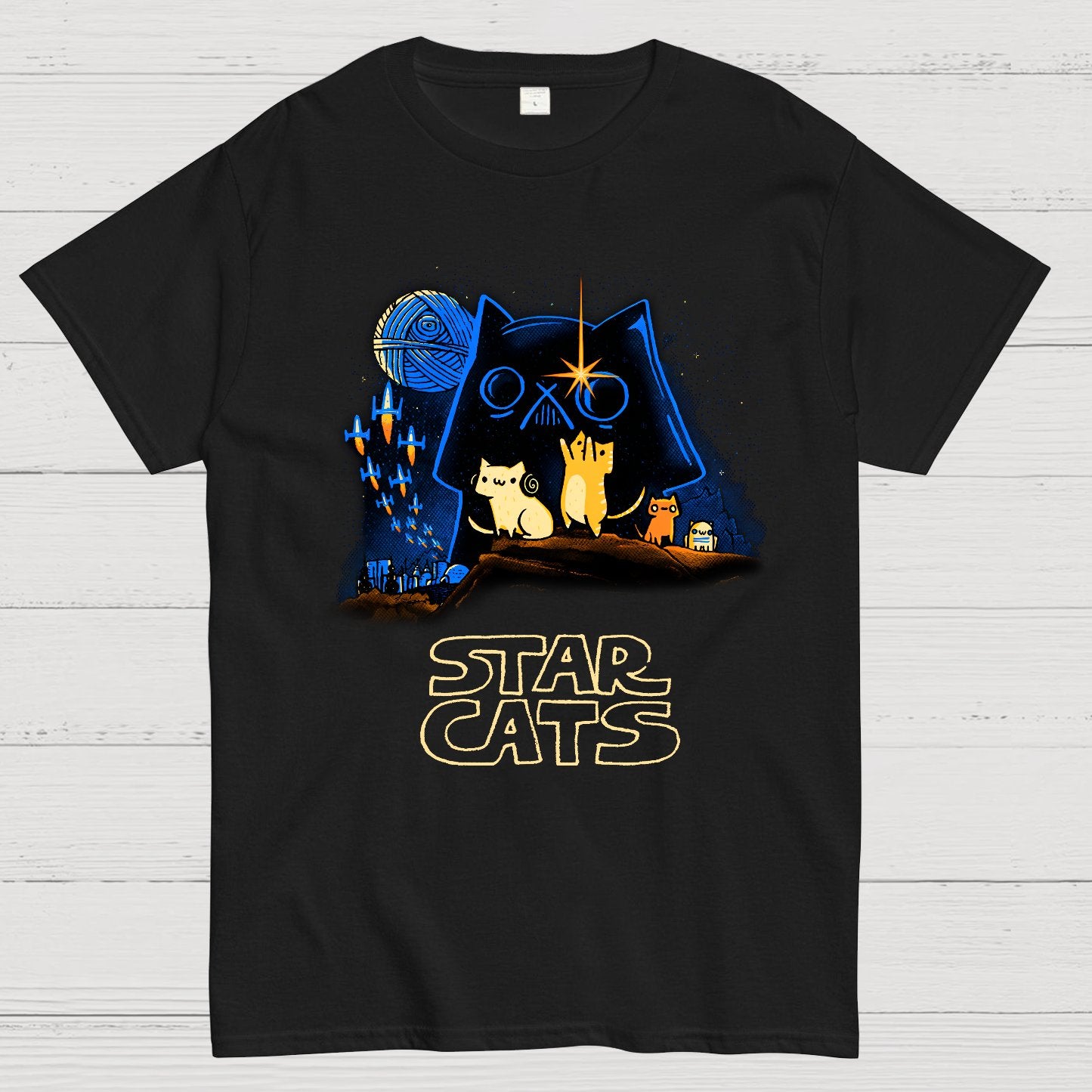 Star Cats Geek T-Shirt