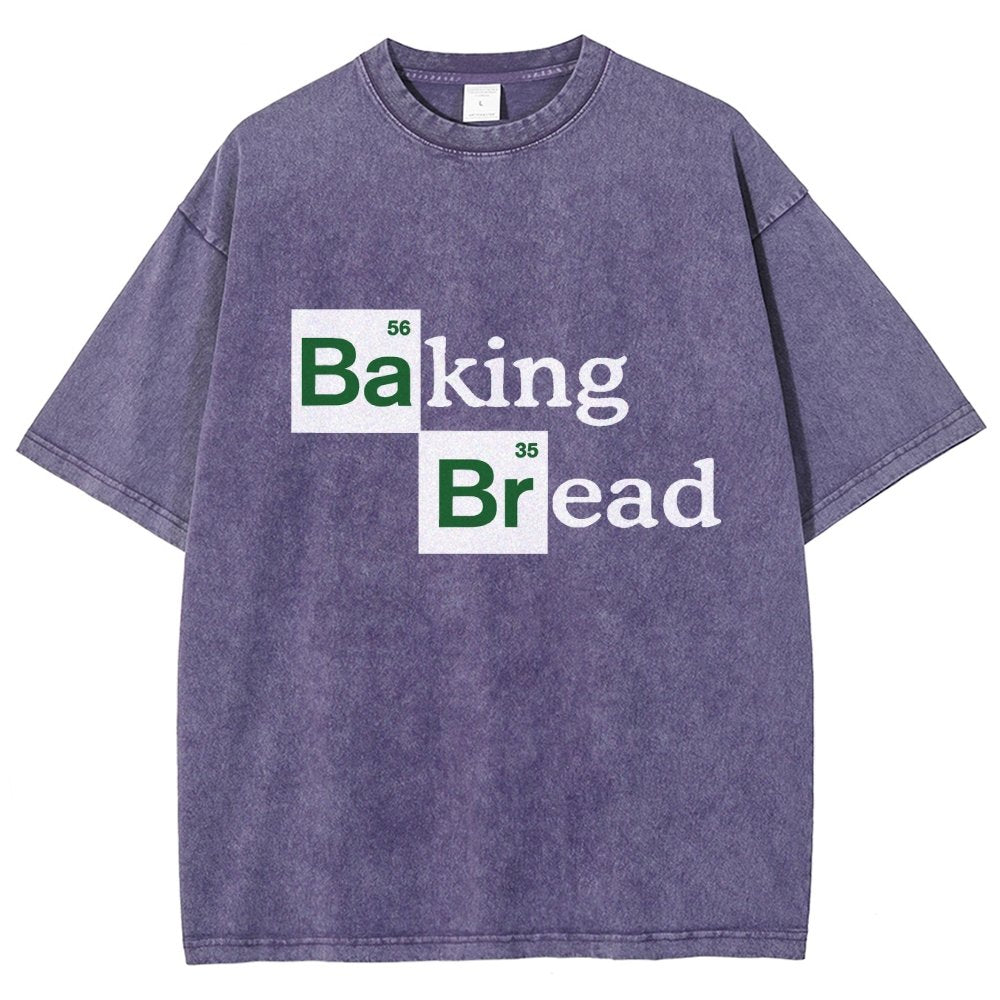 Baking Bread Vintage Distressed T-shirt