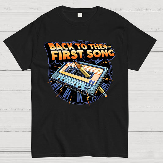 Back to the First Song Geek T-Shirt