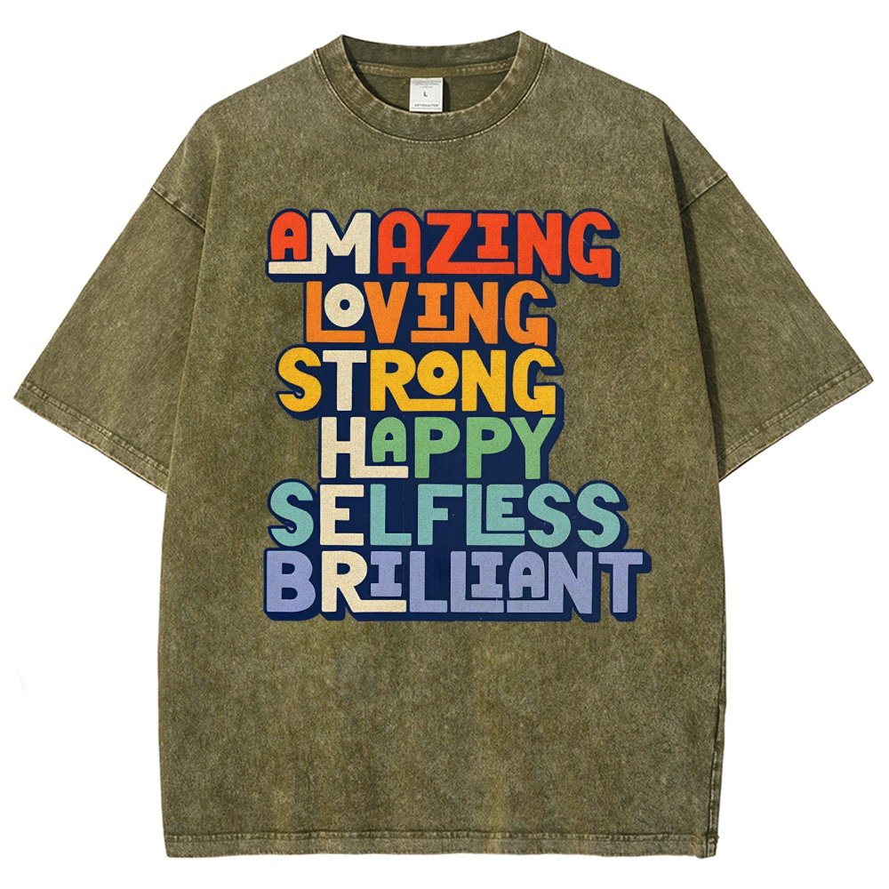 Amazing Mother Vintage Distressed T-shirt