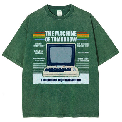 The Machine of Tomorrow Vintage Distressed T-shirt