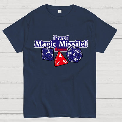 I Cast Magic Missile Geek T-Shirt