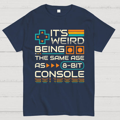 8-Bit Aged Geek T-Shirt