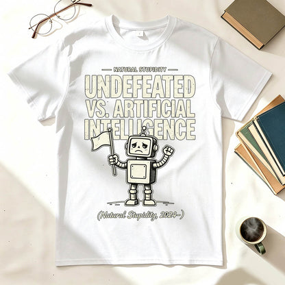 Undefeated vs. Artificial Intelligence T-Shirt