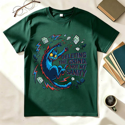 Grinding Cat T-Shirt