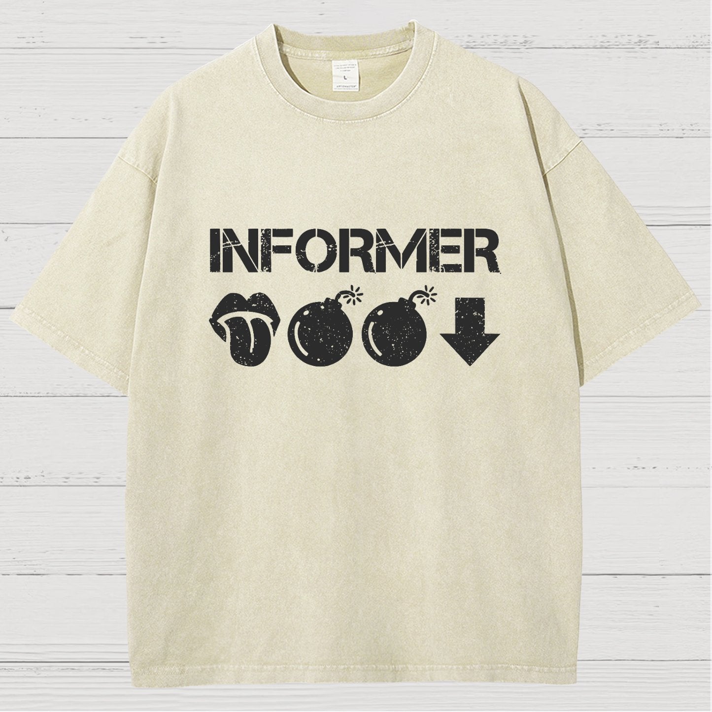 Informer Vintage Distressed T-shirt