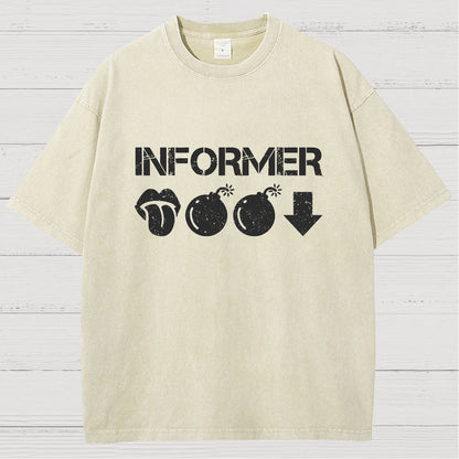 Informer Vintage Distressed T-shirt