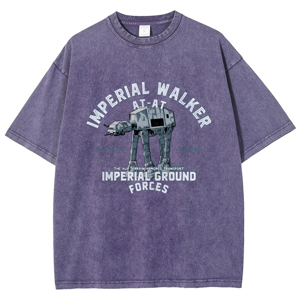 Ground Forces Vintage Distressed T-shirt
