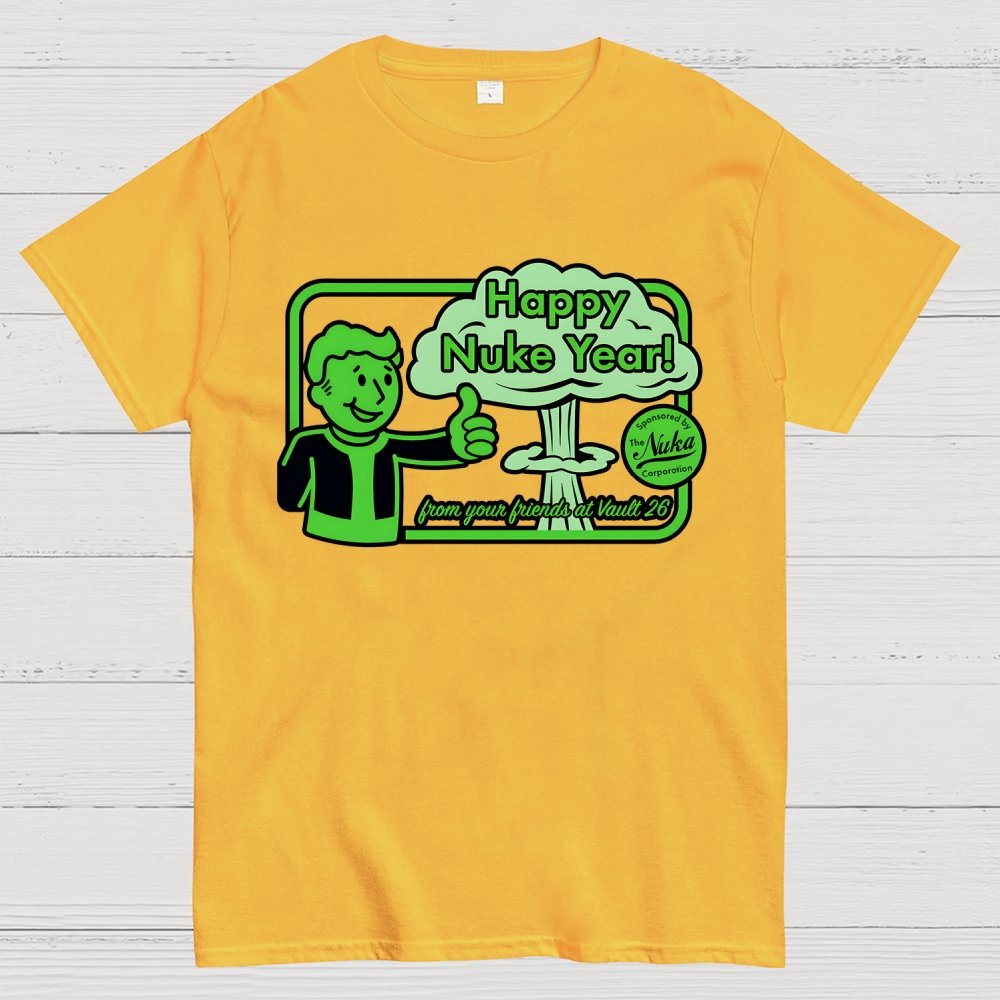 Happy Nuke Year Geek T-Shirt