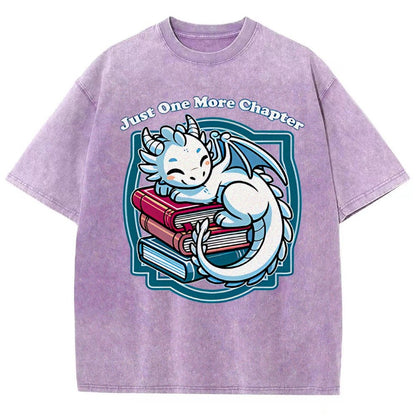 Just One More Chapter Vintage Distressed T-shirt