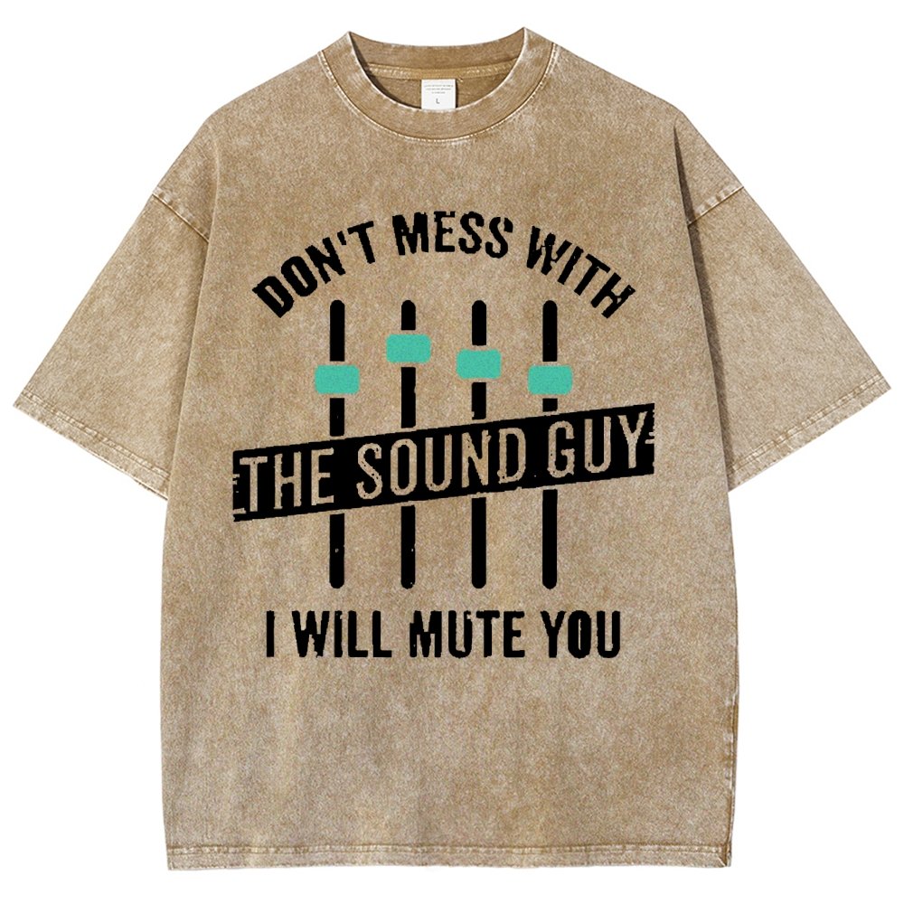 I Will Mute You Vintage Distressed T-shirt