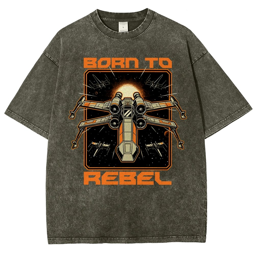 Space War Outlaw Vintage Distressed T-shirt