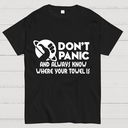 Don't Panic Geek T-Shirt