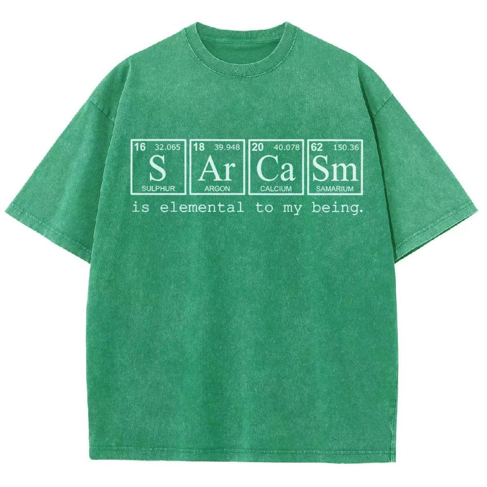 Periodic SArCaSm Vintage Distressed T-shirt