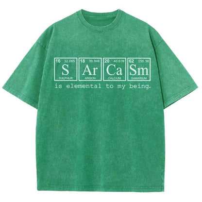 Periodic SArCaSm Vintage Distressed T-shirt