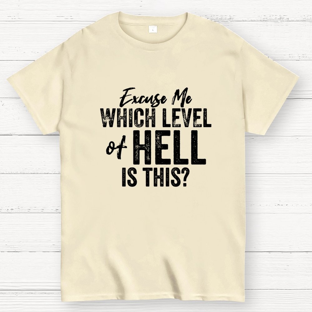 Excuse Me Which Level of Hell is This？Geek T-Shirt