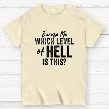 Excuse Me Which Level of Hell is This？Geek T-Shirt