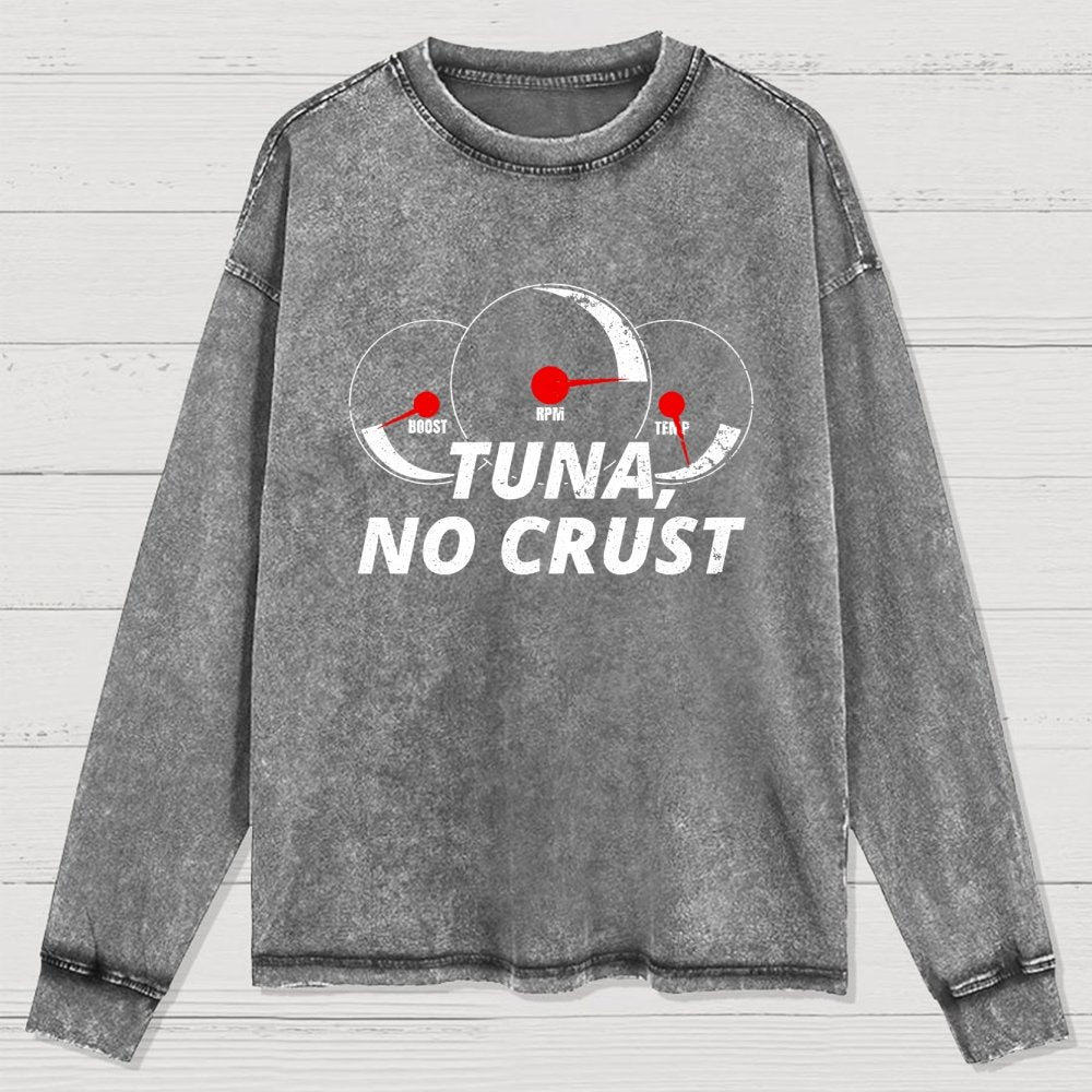 Tuna. No Crust Washed Long Sleeve Tee