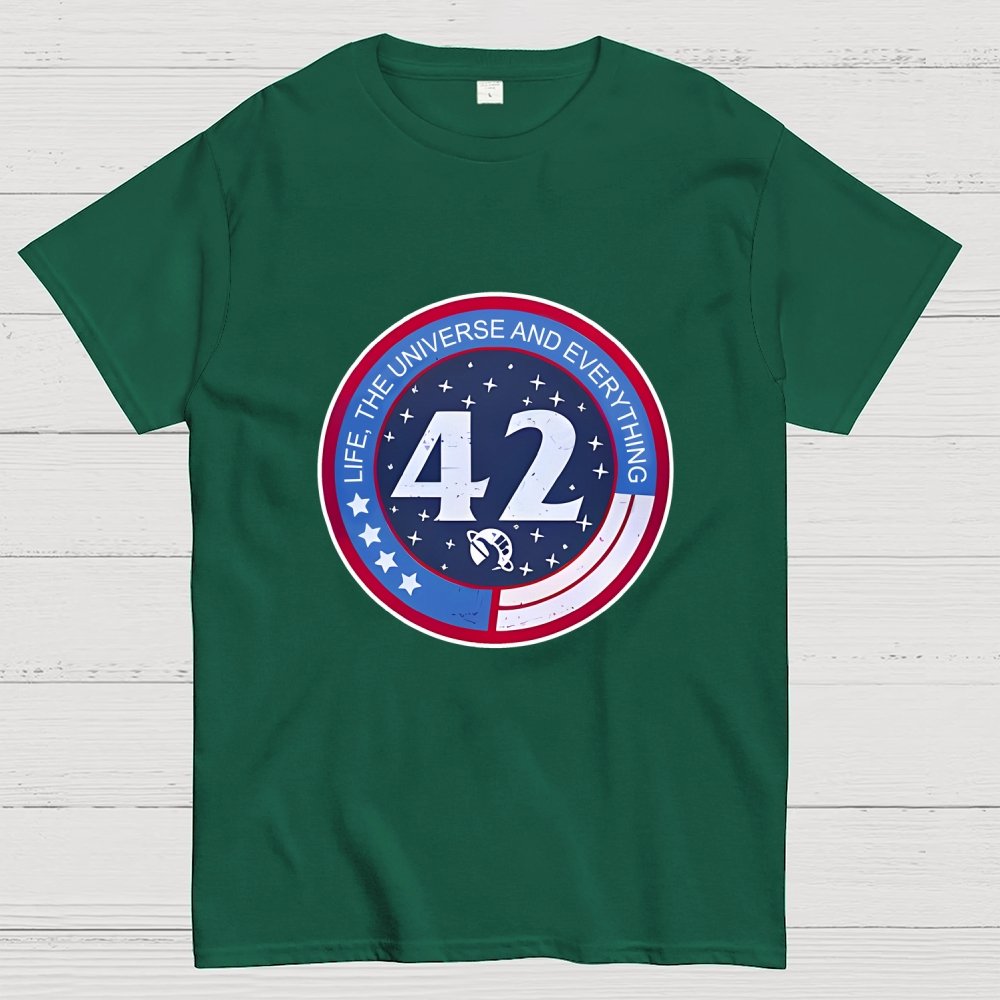 42 Life Universe and Everything Geek T-Shirt