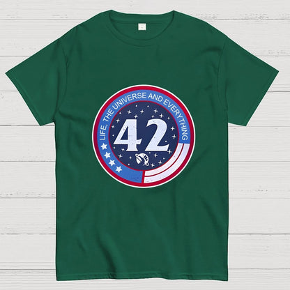 42 Life Universe and Everything Geek T-Shirt
