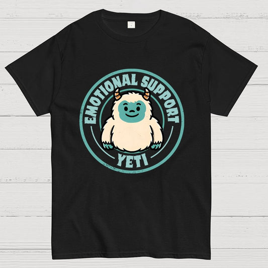 Emotional Support Yeti Geek T-Shirt