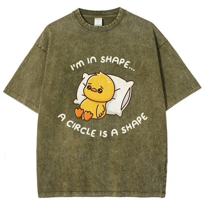 I'm In Shape Vintage Distressed T-shirt