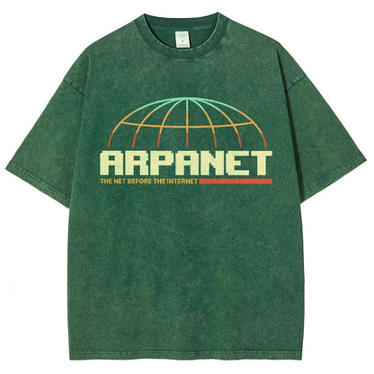 Retro Network Vintage Distressed T-shirt