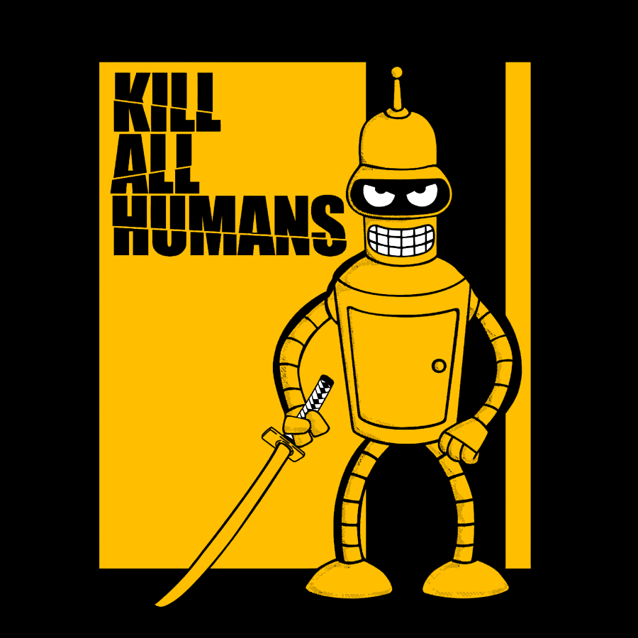Save The Planet Kill All Humans Geek T-Shirt