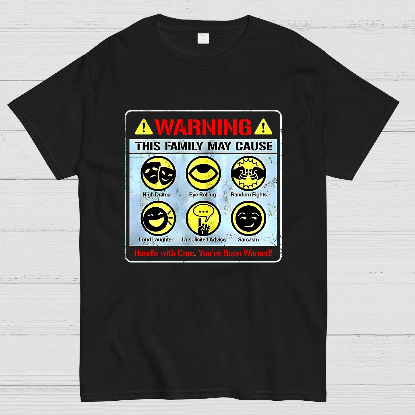 Warning This Family May Cause Geek T-Shirt