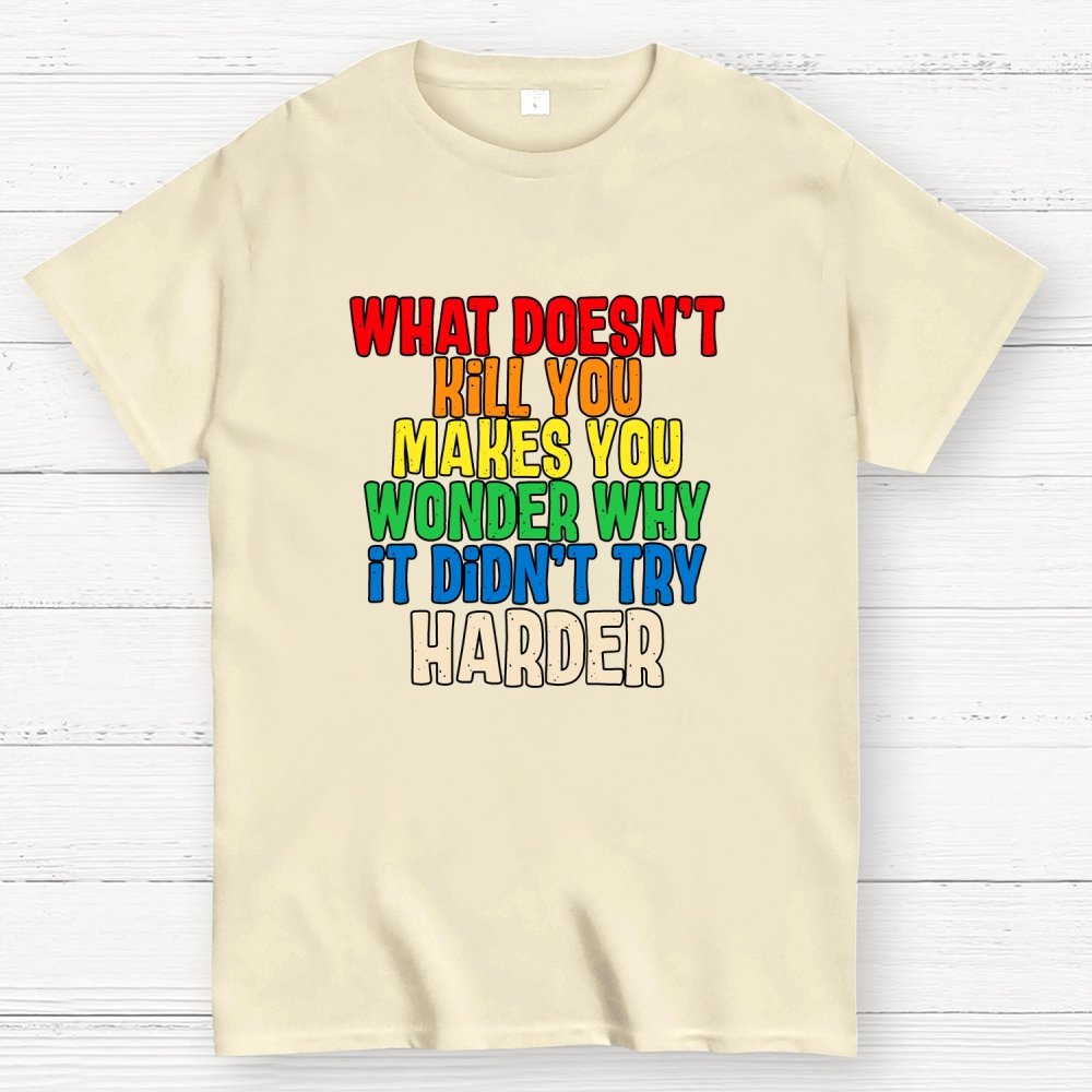 Try Harder Geek T-Shirt