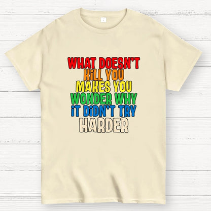 Try Harder Geek T-Shirt