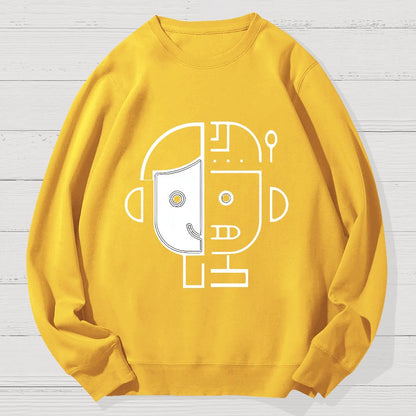Artificial Intelligence Geek Cotton Sweatshirt